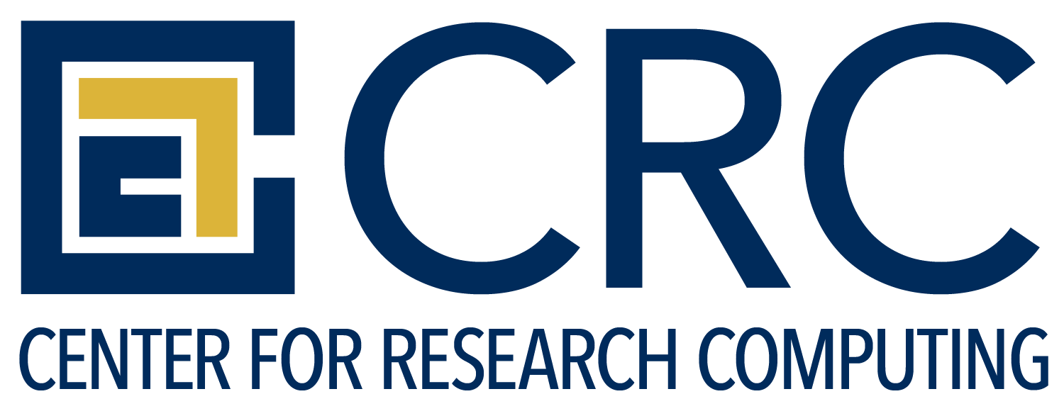 Center for Research Computing - University of Notre Dame logo