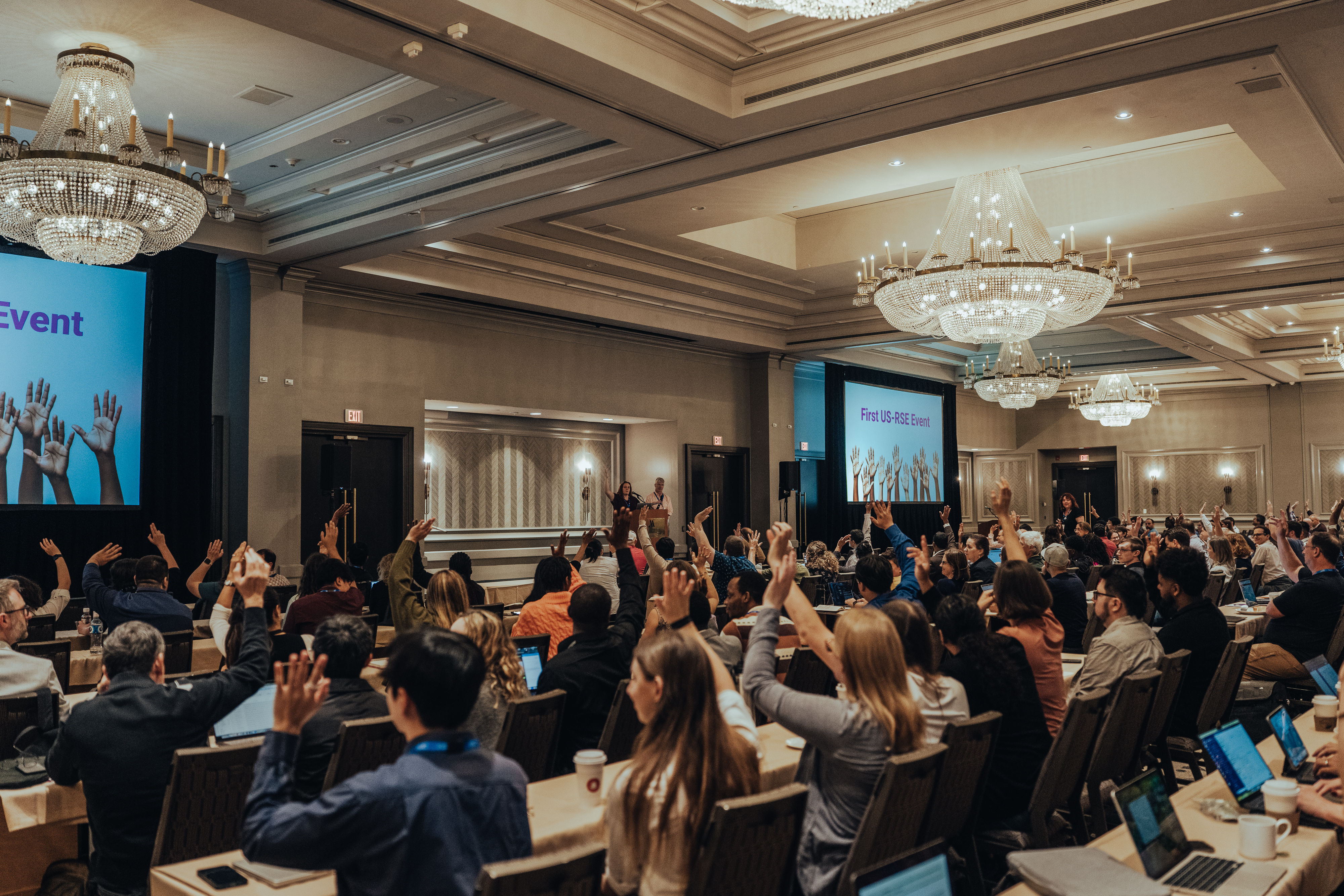 Photo from a previous US-RSE conference