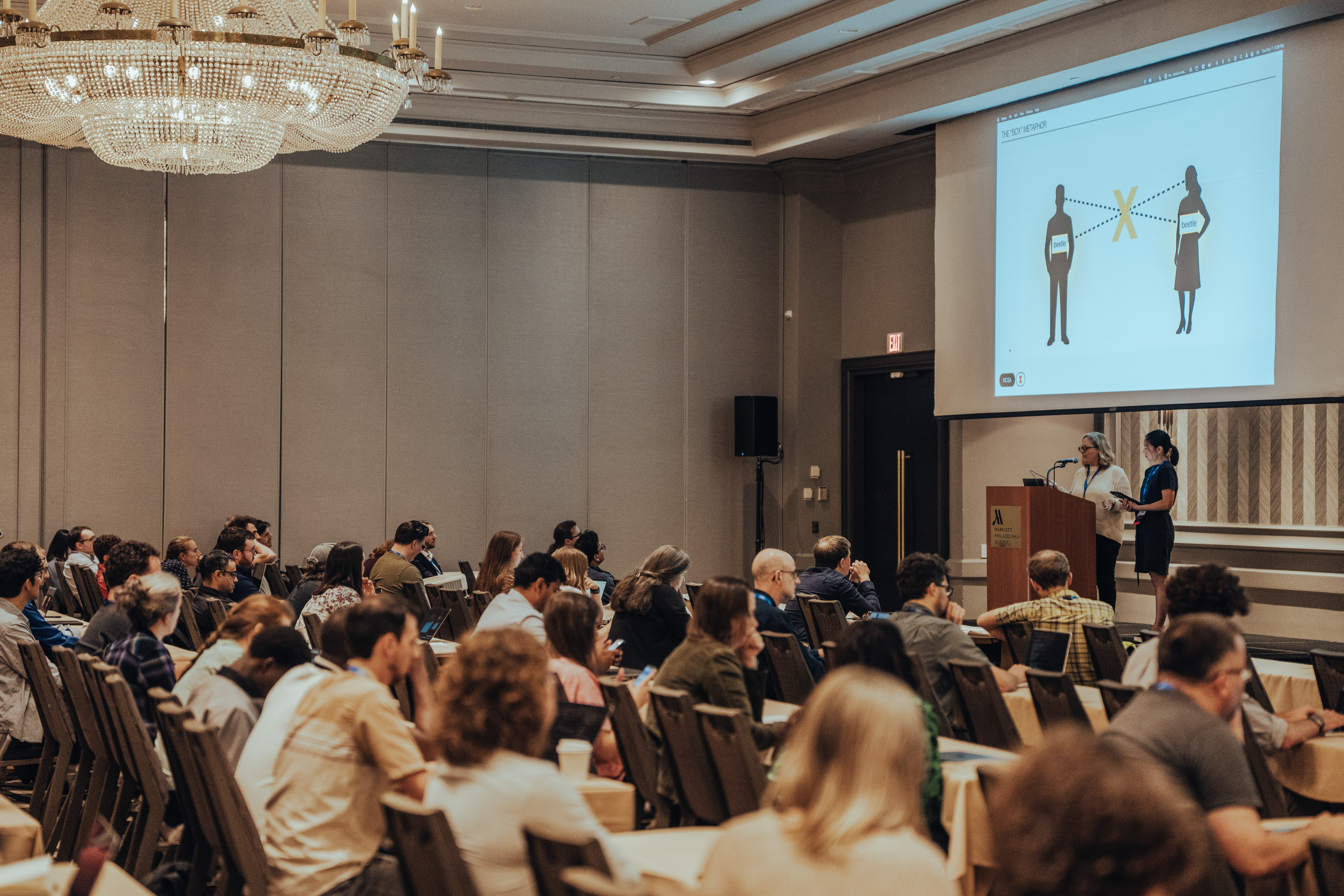 Photo from a previous US-RSE conference