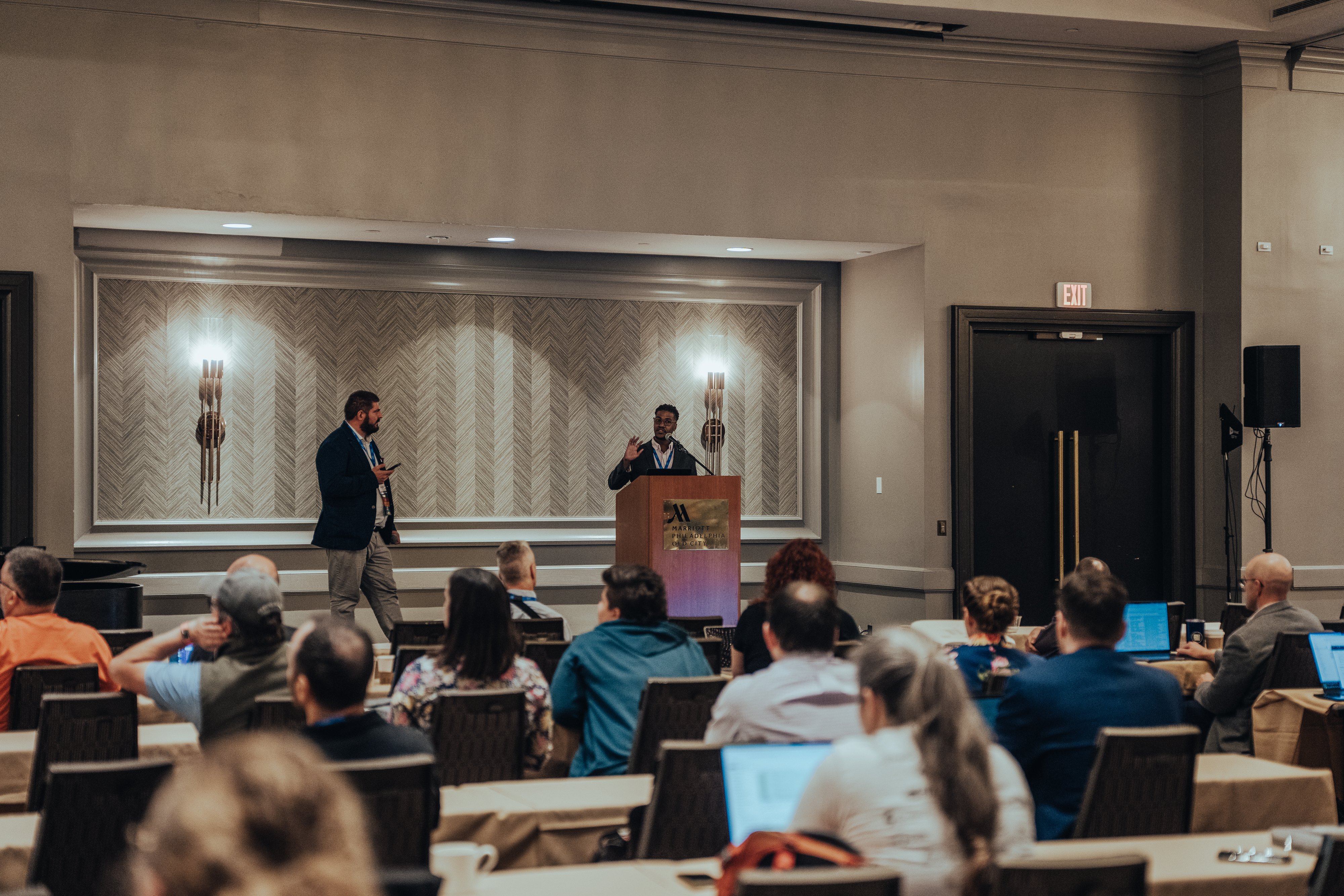 Photo from a previous US-RSE conference