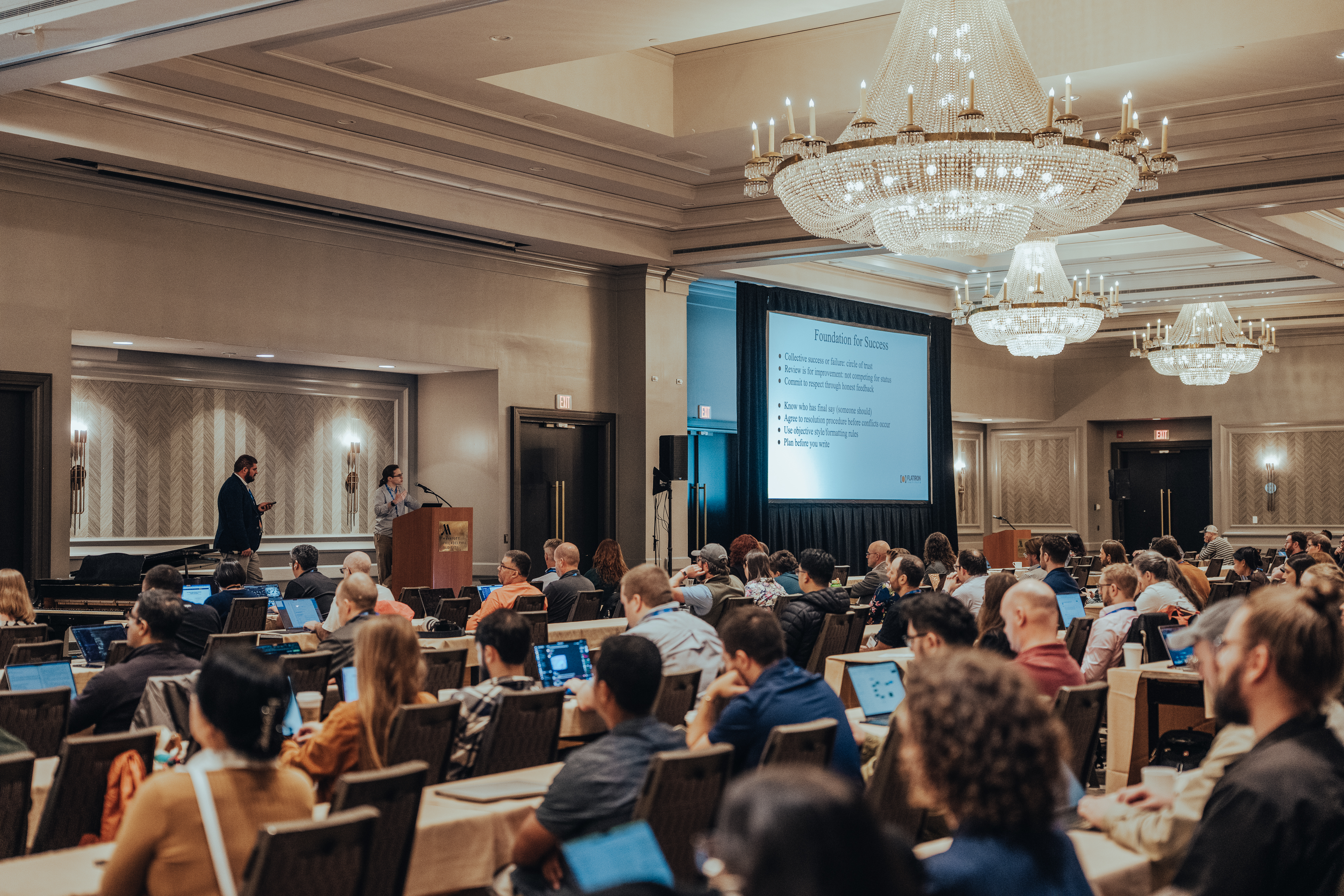 Photo from a previous US-RSE conference