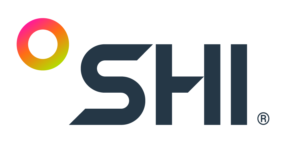 The SHI logo. SHI is a Break sponsor of the USRSE26 Conference.